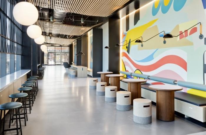 1000平米創意金融辦公室設計