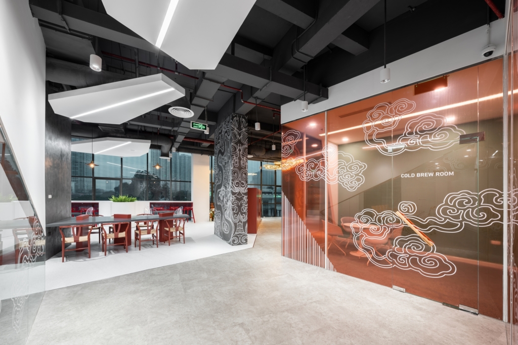 800平米創意公司辦公室裝修設計