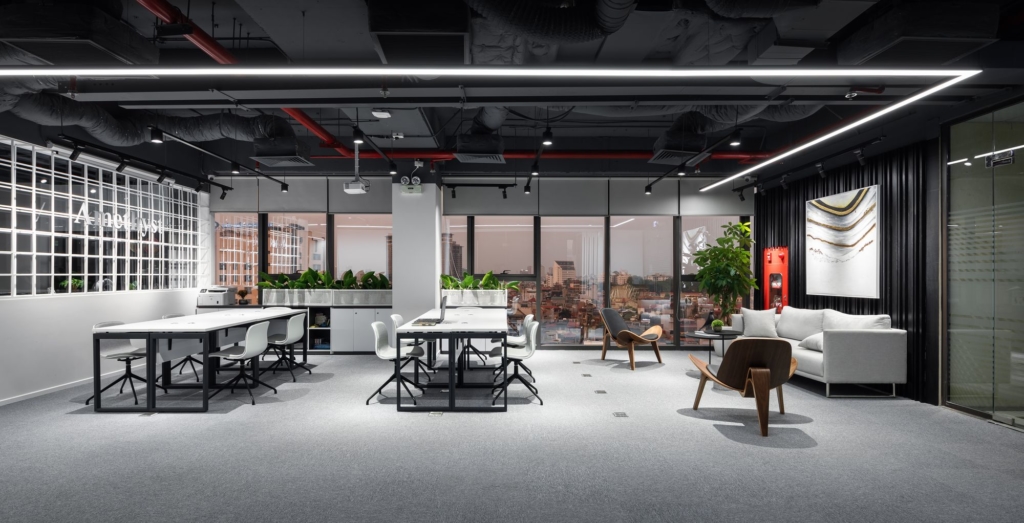 200平米金融公司辦公室裝修設計