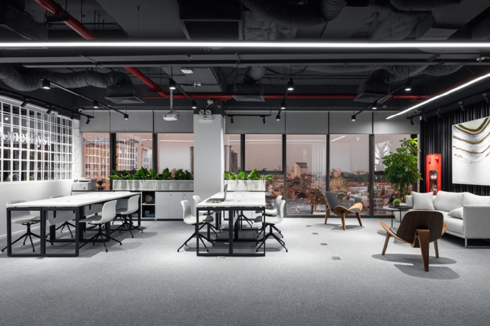 200平米金融公司辦公室裝修設計