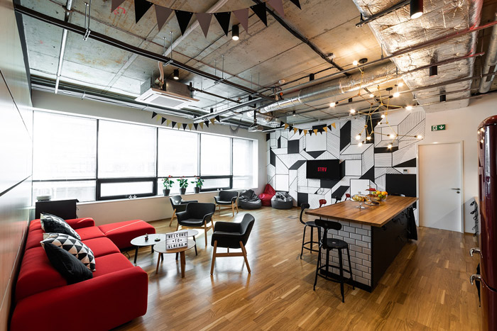 400平米軟件開發公司辦公室裝修設計