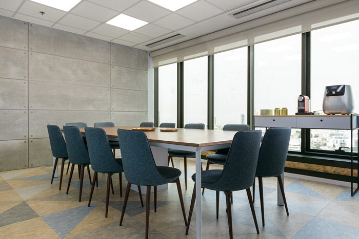 350平米生物技術公司辦公室裝修設計