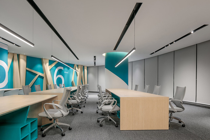 500平米科技公司辦公室裝修設(shè)計