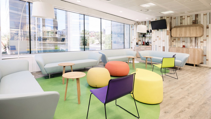 700平米食品公司辦公室裝修設(shè)計(jì)效果圖