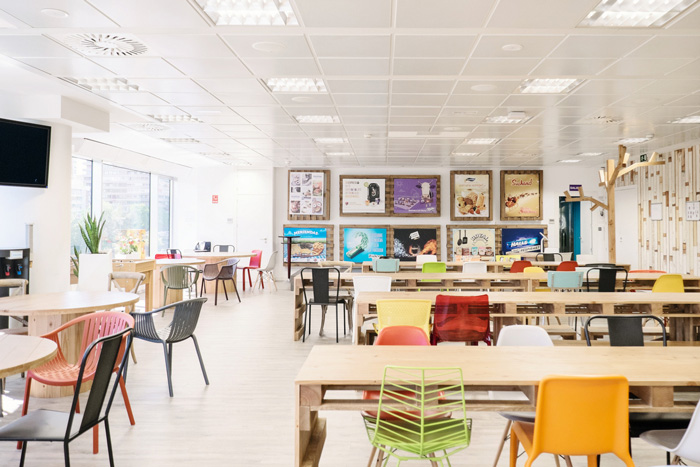 700平米食品公司辦公室裝修設計效果圖