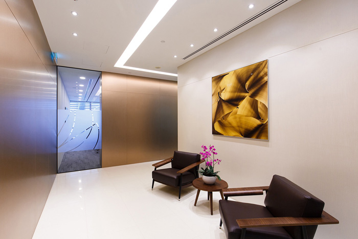 500平米能源公司辦公室裝修設計
