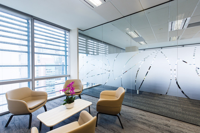 500平米能源公司辦公室裝修設計