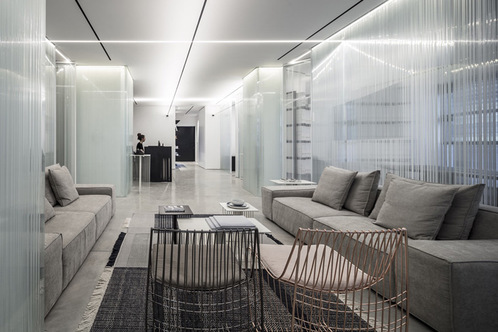 260平米物業公司辦公室裝修設計