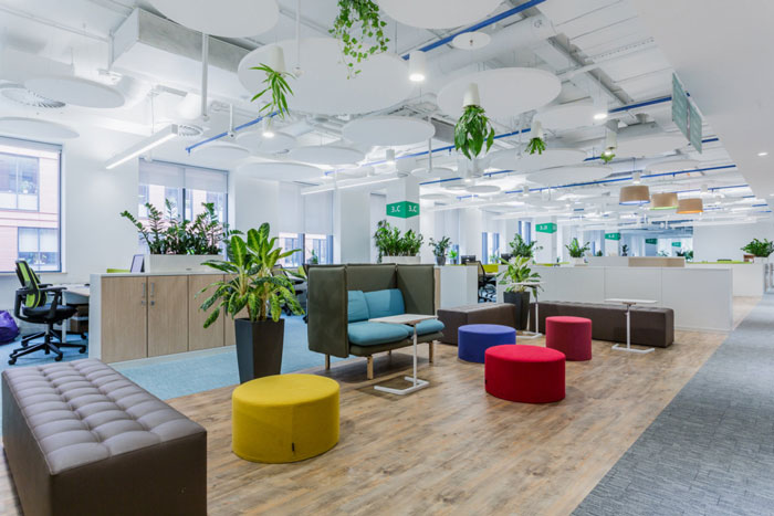 700平米寵物食品公司辦公室裝修設計