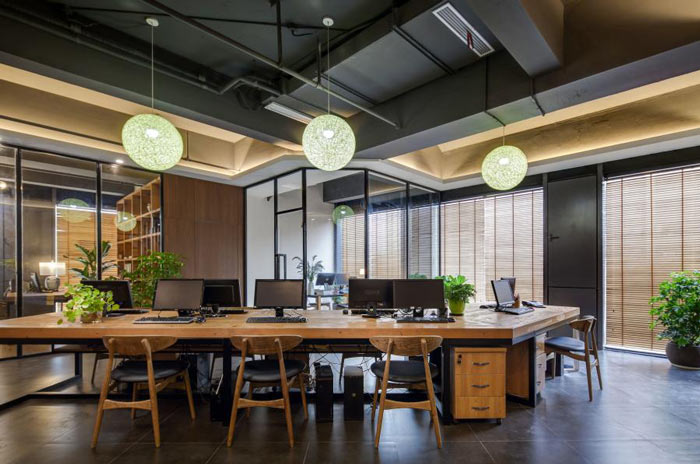 450平米進出口貿易公司辦公室裝修設計