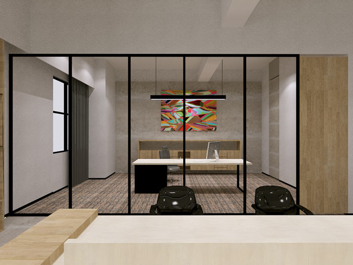 800平米童裝公司辦公室裝修設計