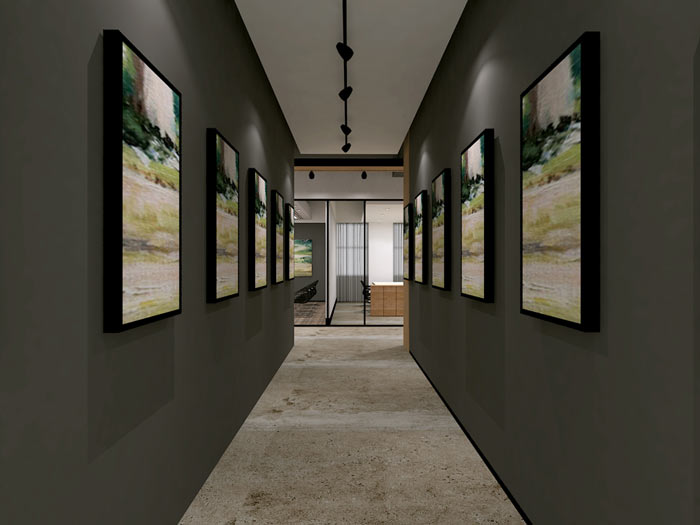 800平米童裝公司辦公室裝修設計