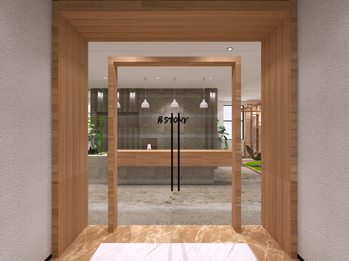 800平米童裝公司辦公室裝修設計