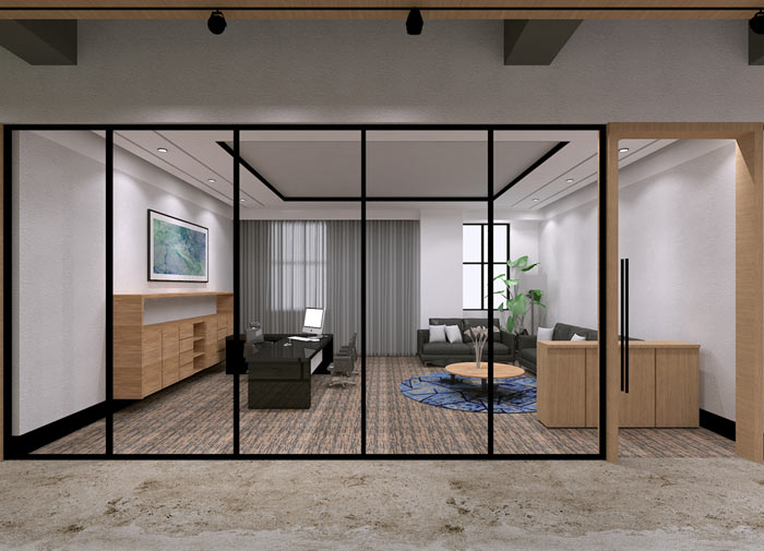 800平米童裝公司辦公室裝修設計