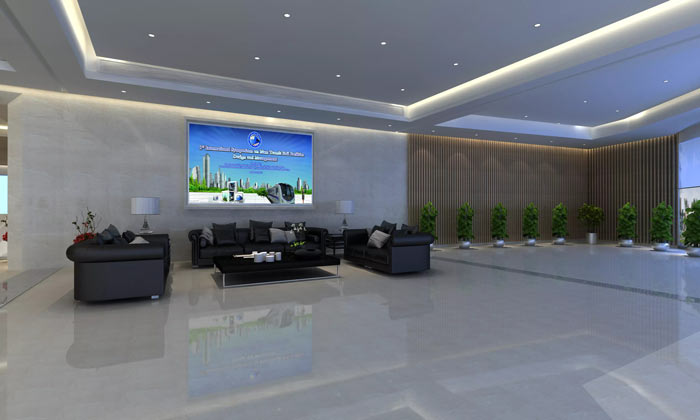 1800平米地鐵指揮中心辦公樓裝修設計