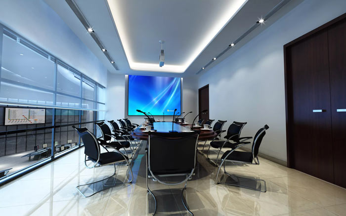 1800平米地鐵指揮中心辦公樓裝修設計