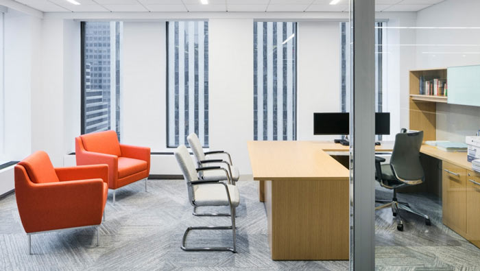 1200平米貿易公司辦公室裝修設計