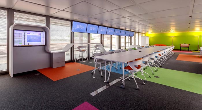 450平米環境監測公司辦公室裝修設計