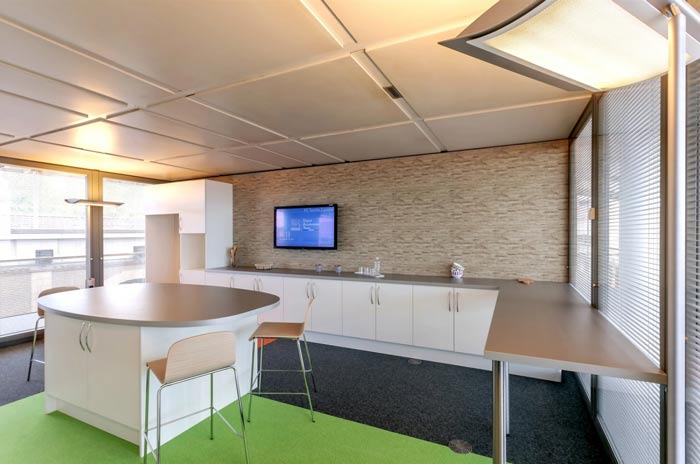 450平米環境監測公司辦公室裝修設計