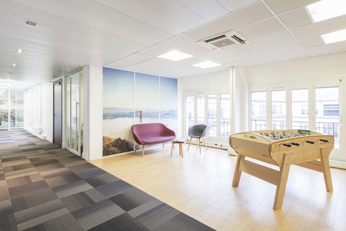 350平米空氣環保公司辦公室裝修設計