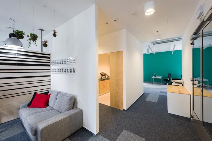 600平米節(jié)能技術公司辦公室裝修設計