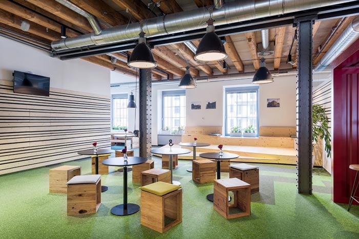 600平米節(jié)能技術公司辦公室裝修設計