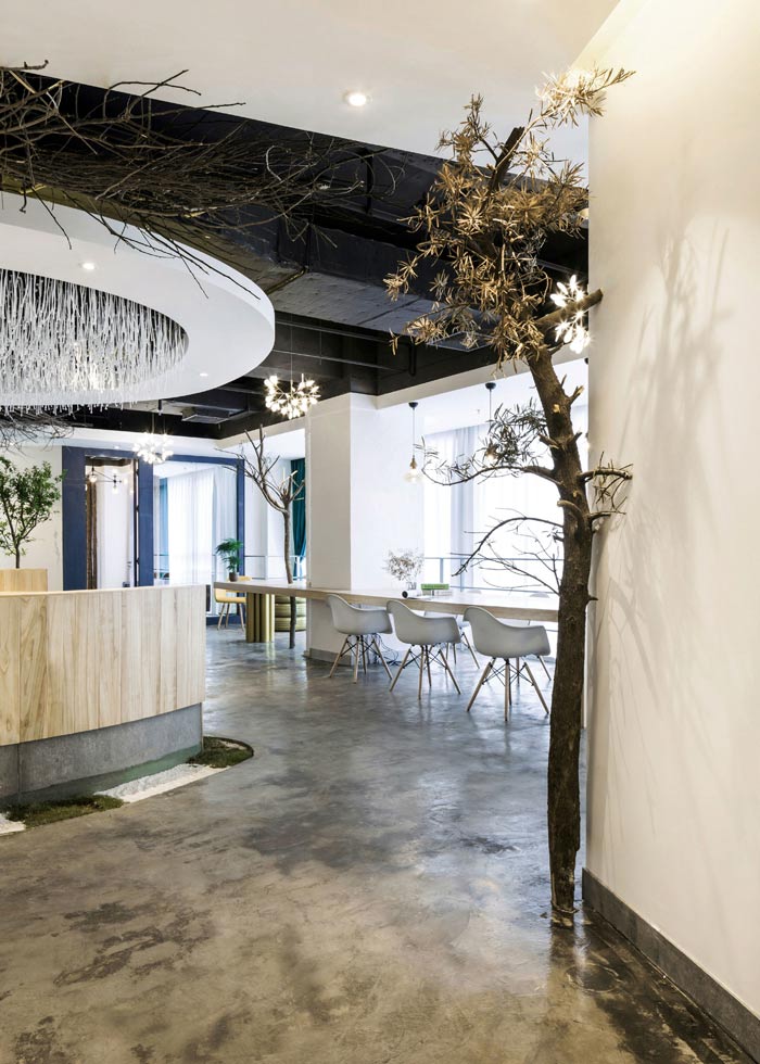 360平米節(jié)能環(huán)保公司辦公室裝修設(shè)計