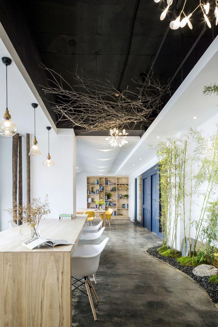 360平米節(jié)能環(huán)保公司辦公室裝修設(shè)計