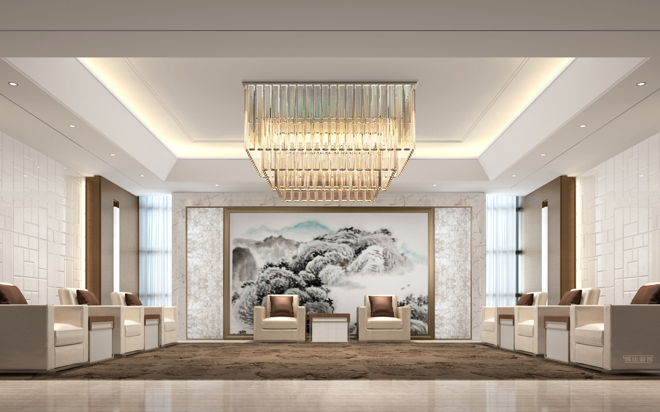 3200平米指揮中心辦公樓裝修設計效果圖