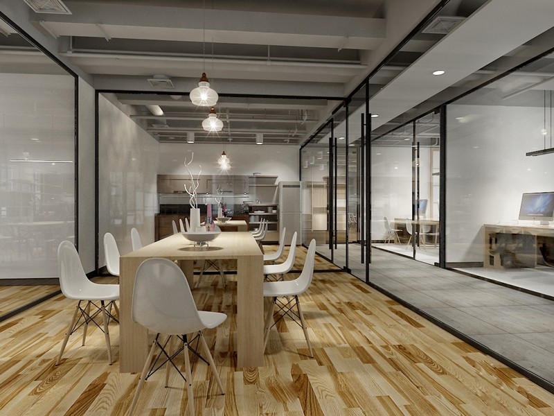 300平米機械公司辦公室裝修設計