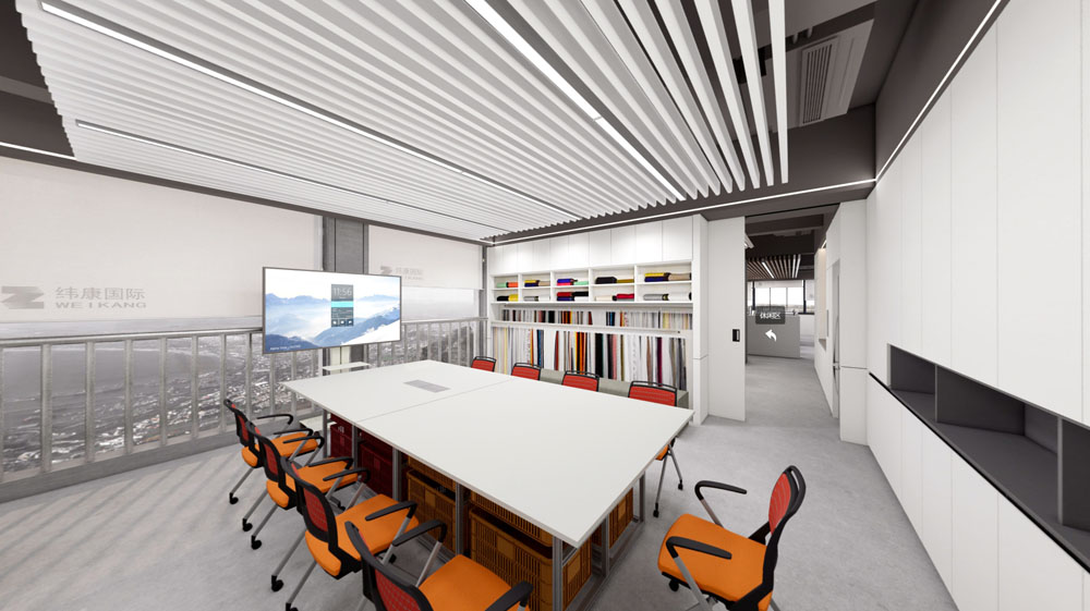 450平米貿易公司辦公室裝修設計