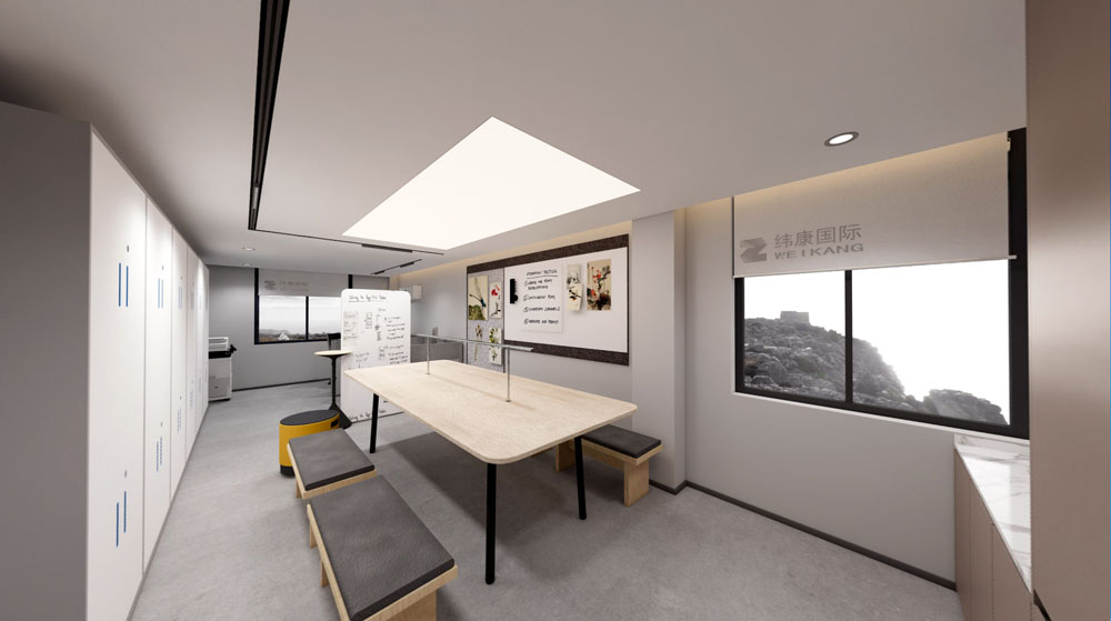 450平米貿易公司辦公室裝修設計