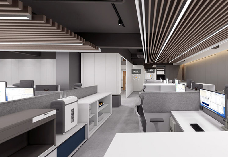 450平米貿易公司辦公室裝修設計