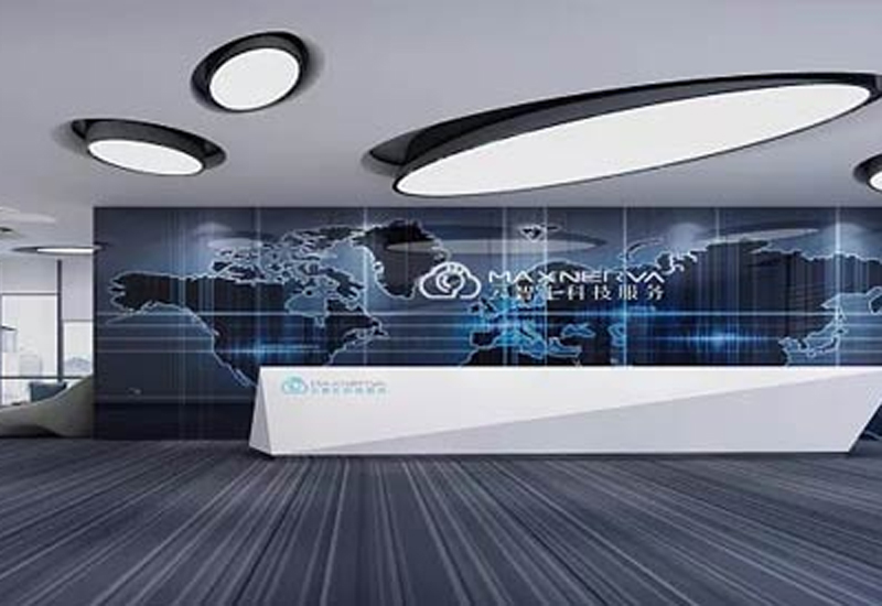 1300平米光電科技公司辦公樓裝修設計