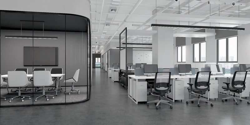 1200平米投資公司辦公室裝修設計