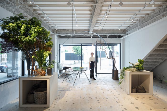 120平米花藝定制工作室裝修設計