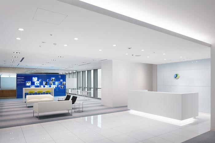 450平米醫藥中心辦公室裝修設計