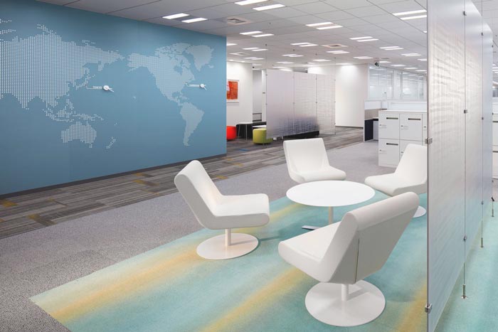 450平米醫藥中心辦公室裝修設計