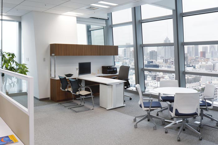 450平米醫藥中心辦公室裝修設計