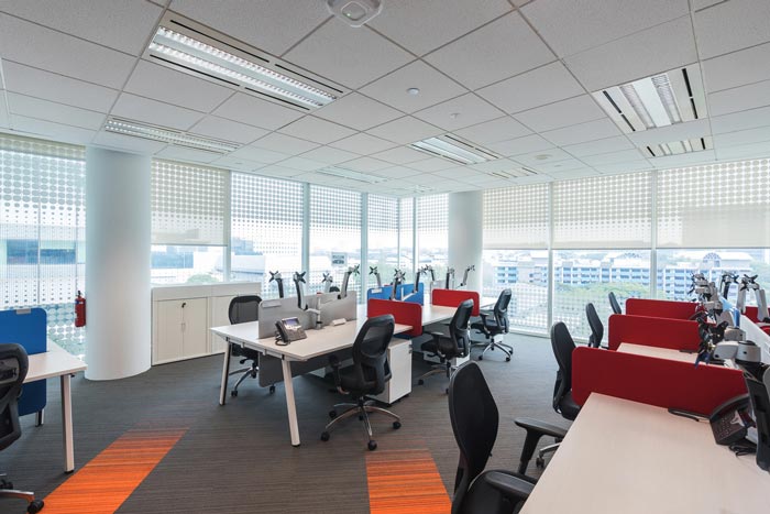 650平米鄭州辦公室裝修設計效果圖