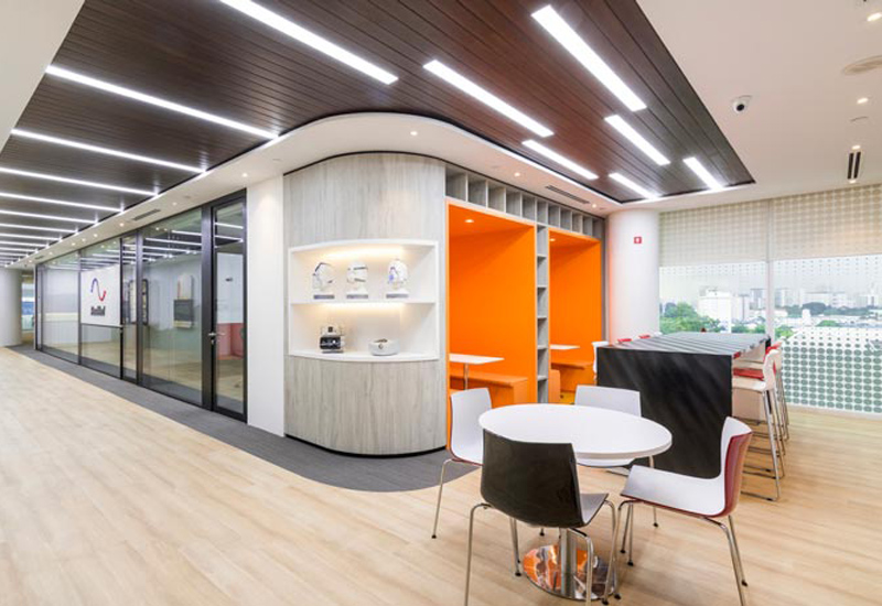 650平米鄭州辦公室裝修設計效果圖