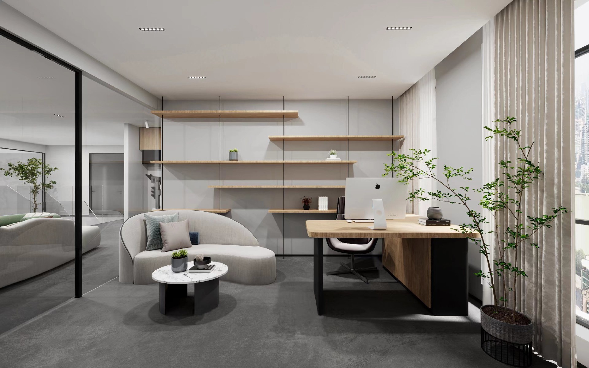 800平米鄭州科技公司辦公室裝修設(shè)計(jì)