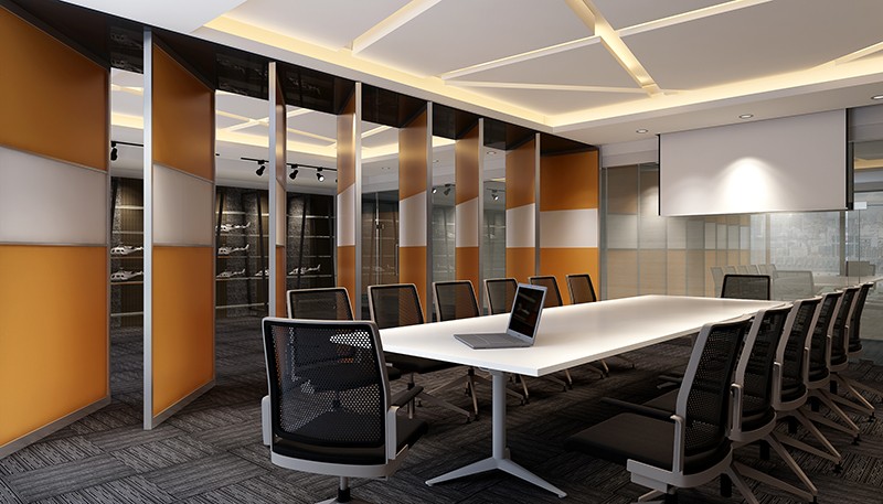560平米辦公室裝修設計效果圖