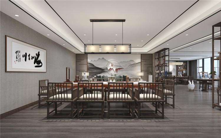 2200平米企業辦公樓裝修設計效果圖