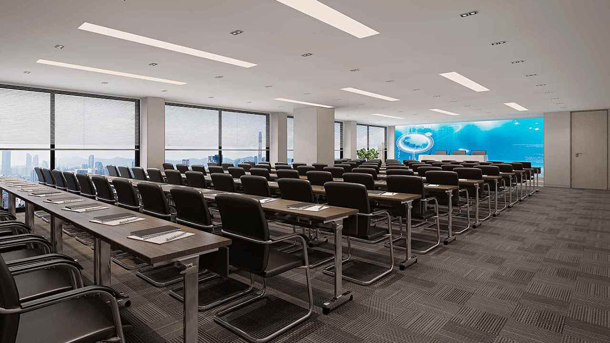 280平米新中式辦公室裝修設計效果圖