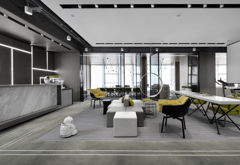 345平米鄭州辦公室設計裝修效果圖