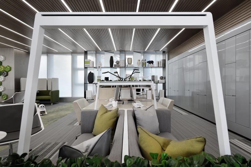 345平米鄭州辦公室設計裝修效果圖