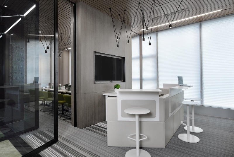 345平米鄭州辦公室設計裝修效果圖