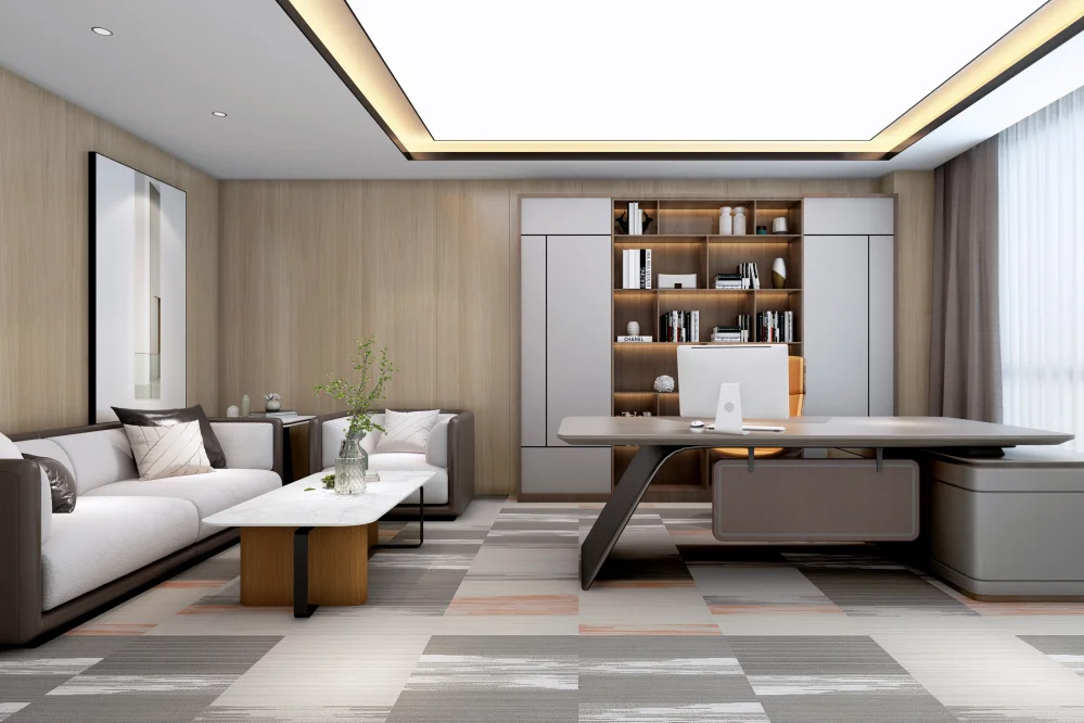 800平米簡約辦公室設計裝修效果圖