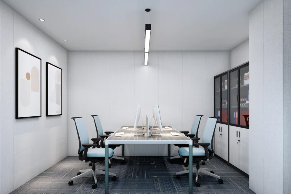 800平米簡約辦公室設計裝修效果圖